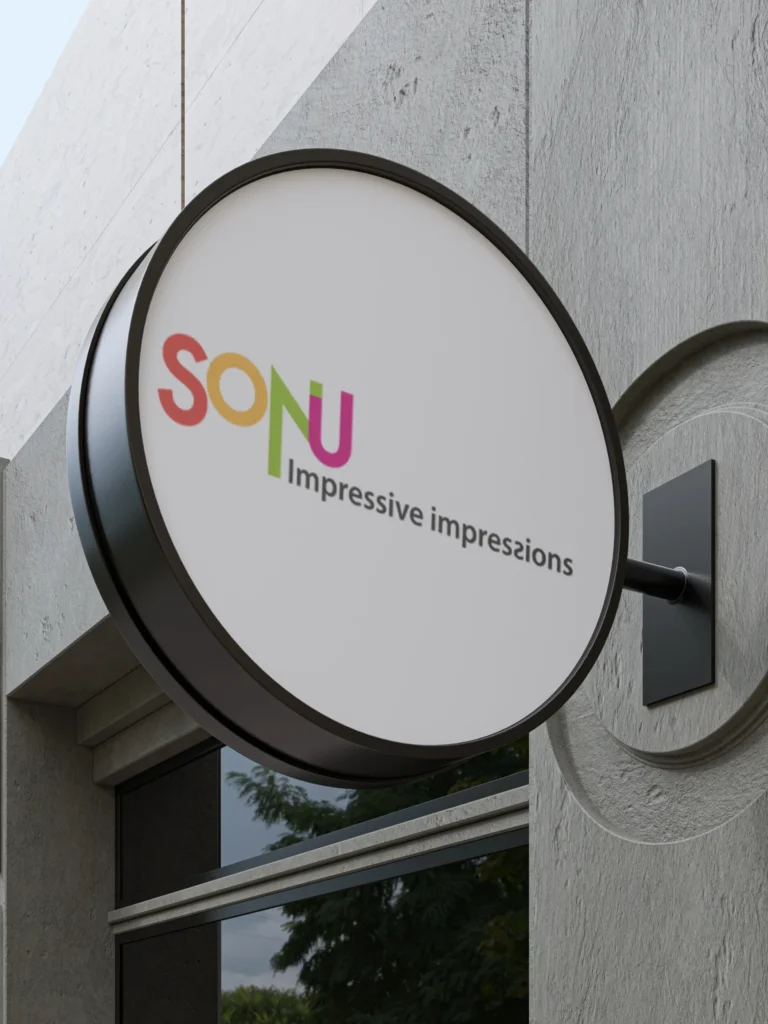 SONU Printers commercial logo design